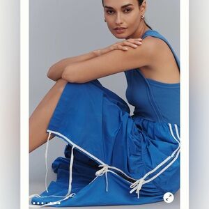 Daily Practice Bowline Sleeveless Midi Dress